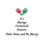 Old World Christmas Pickleball Christmas Card