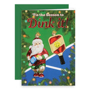 Old World Christmas Pickleball Christmas Card