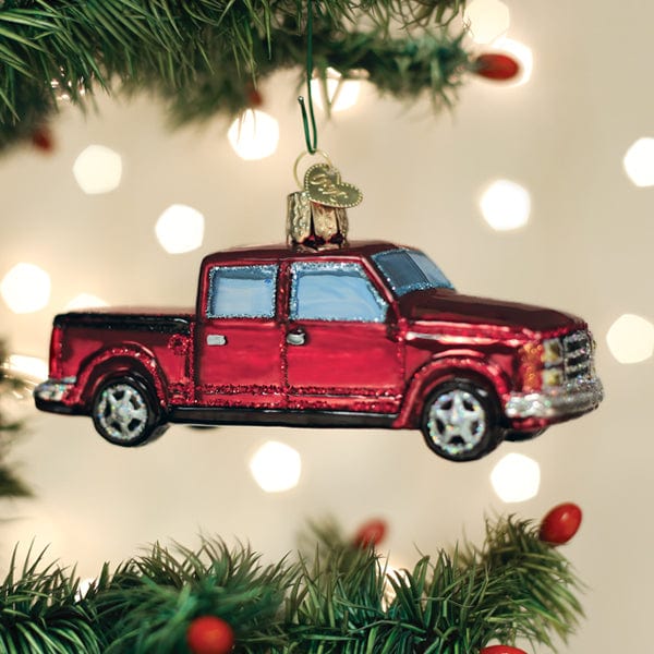 Old World Christmas Pickup Truck Ornament