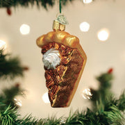 Old World Christmas Piece Of Pecan Pie Ornament