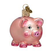 Old World Christmas Piggy Bank Ornament