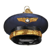 Old World Christmas Pilot's Cap Ornament
