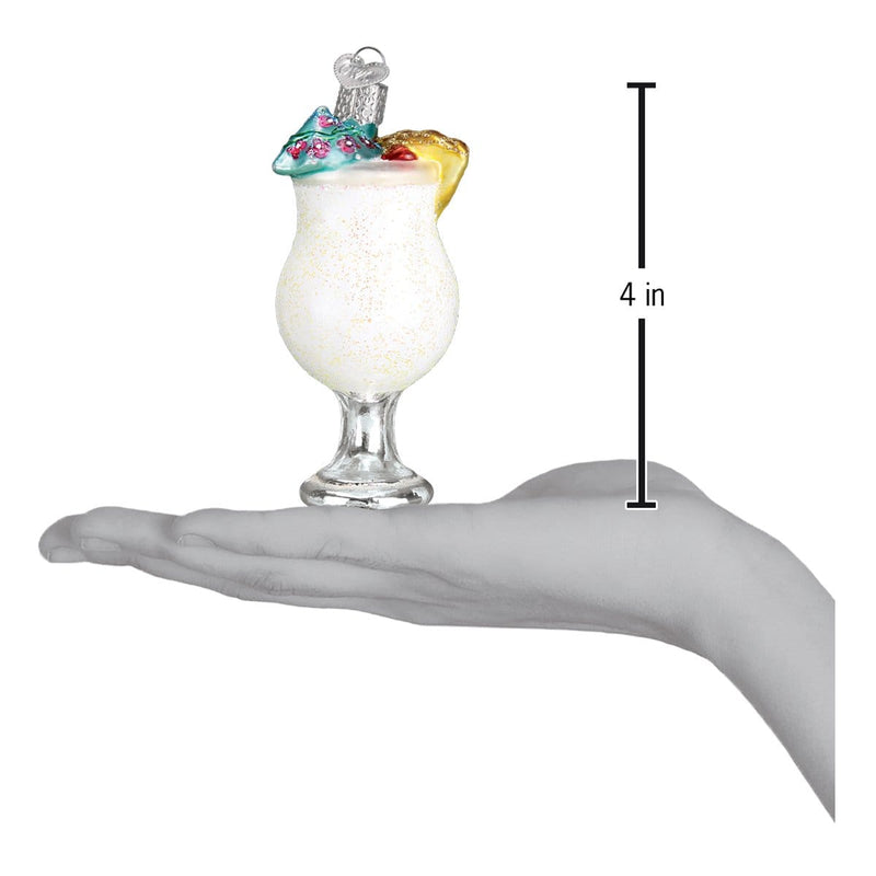 Old World Christmas Pina Colada Ornament
