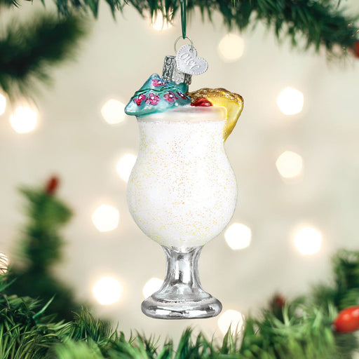 Old World Christmas Pina Colada Ornament