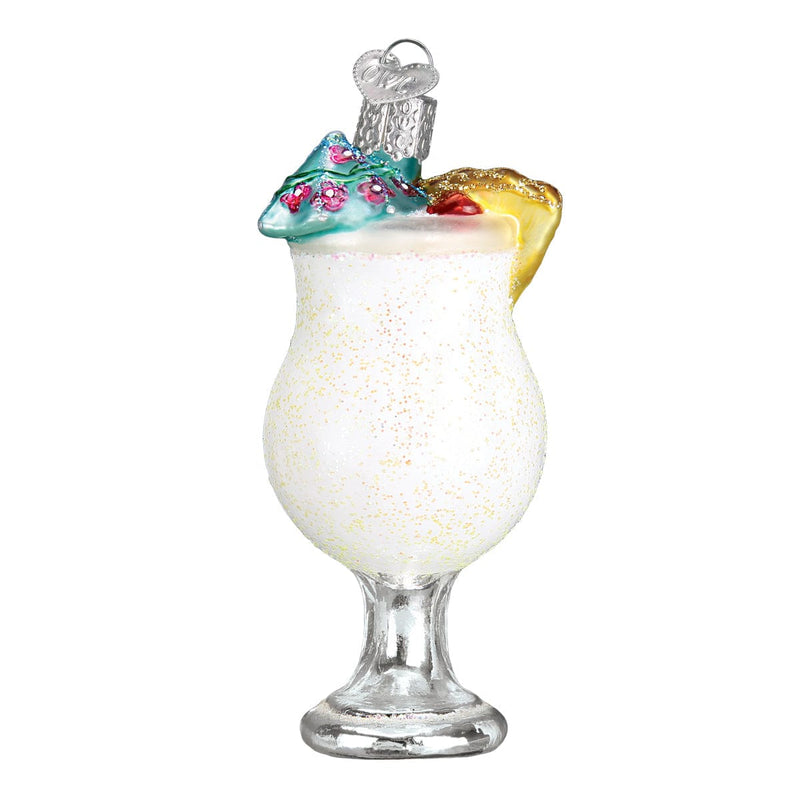 Old World Christmas Pina Colada Ornament