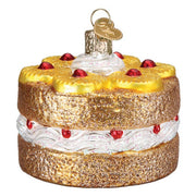 Old World Christmas Pineapple Upsidedown Cake Ornament