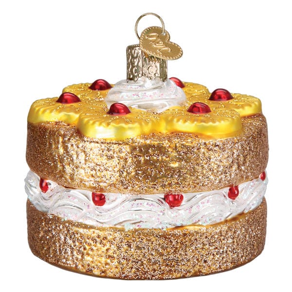 Old World Christmas Pineapple Upsidedown Cake Ornament