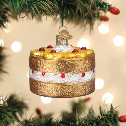 Old World Christmas Pineapple Upsidedown Cake Ornament