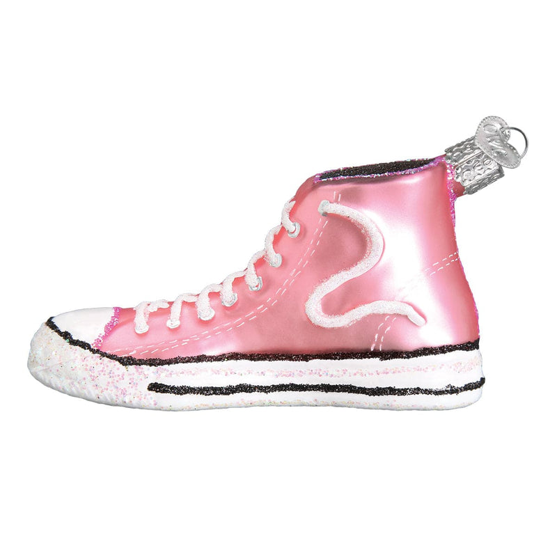 Old World Christmas Pink High-top Sneaker