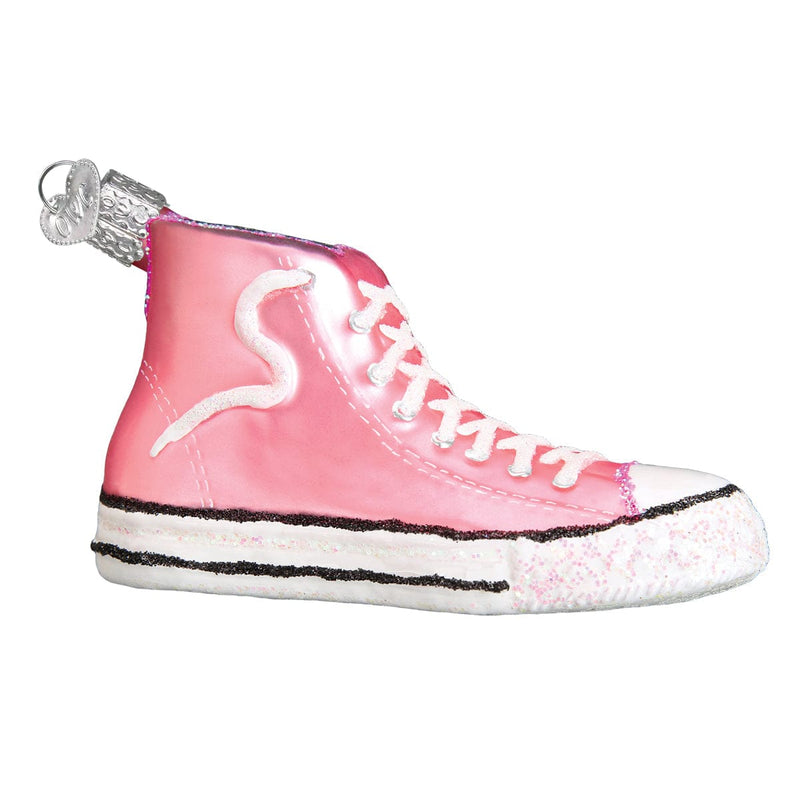 Old World Christmas Pink High-top Sneaker