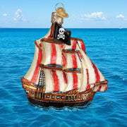 Old World Christmas Pirate Ship Ornament
