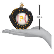 Old World Christmas Pirates Baseball Mitt Ornament