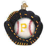 Old World Christmas Pirates Baseball Mitt Ornament