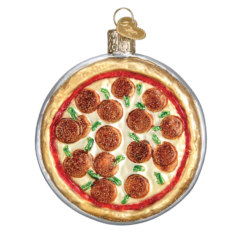 Old World Christmas Pizza Pie Ornament