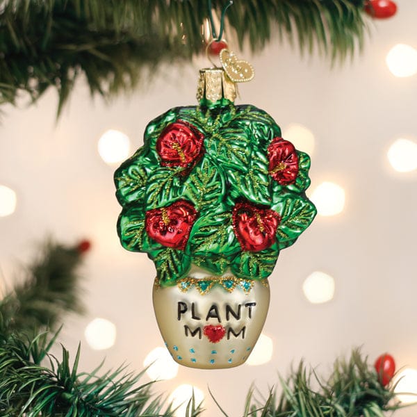 Old World Christmas Plant Mom Ornament