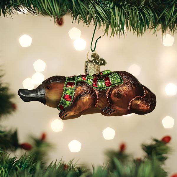Old World Christmas Platypus Ornament