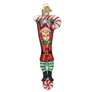Old World Christmas Playful Elf Ornament