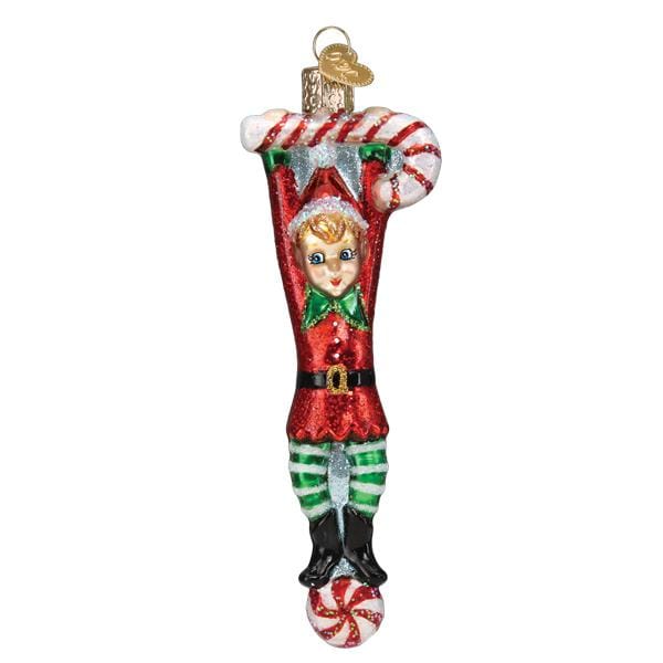 Old World Christmas Playful Elf Ornament