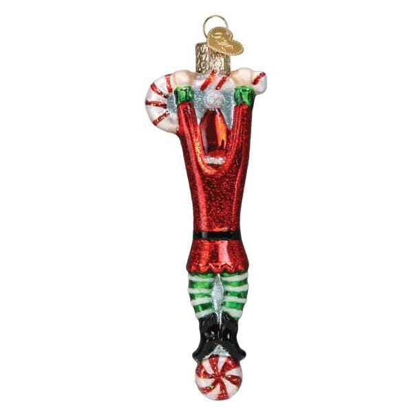 Old World Christmas Playful Elf Ornament