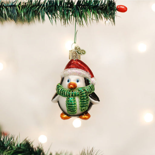 Old World Christmas Playful Penguin Ornament