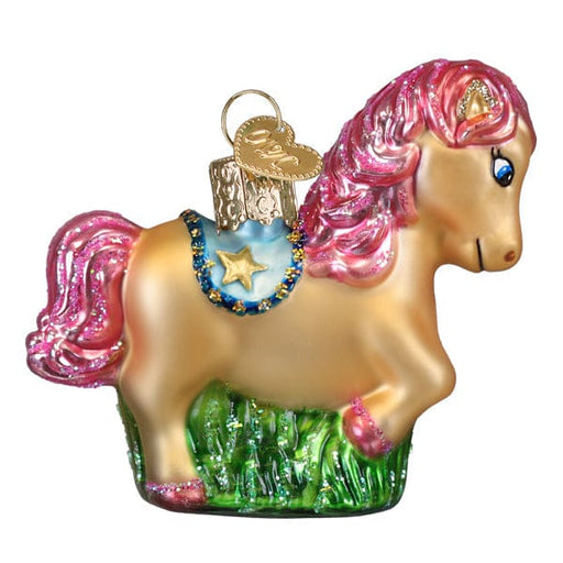 Old World Christmas Playful Pony Ornament