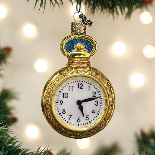 Old World Christmas Pocket Watch Ornament