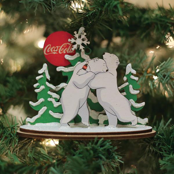 Old World Christmas Polar Bear Hug