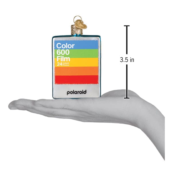 Old World Christmas Polaroid Film Box Ornament