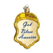 Old World Christmas Police Badge Ornament