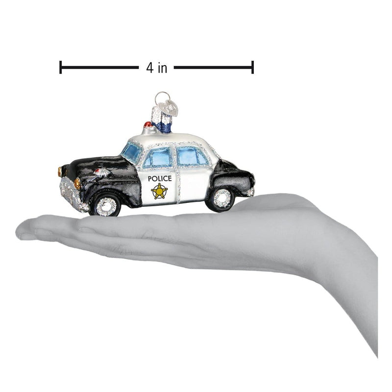 Old World Christmas Police Car Ornament