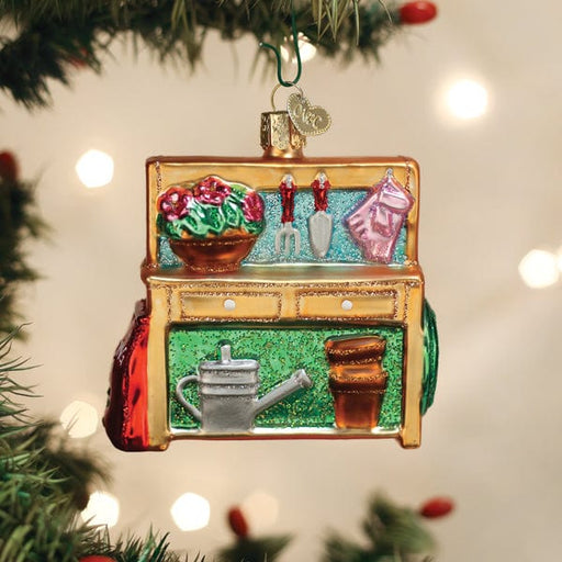 Old World Christmas Potting Bench Ornament