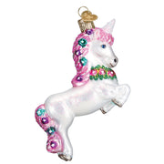 Old World Christmas Prancing Unicorn Ornament