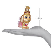 Old World Christmas Princess Doggy Ornament