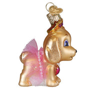 Old World Christmas Princess Doggy Ornament