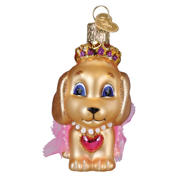 Old World Christmas Princess Doggy Ornament