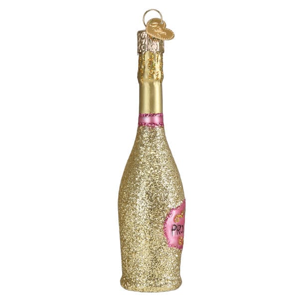 Old World Christmas Prosecco Bottle Ornament