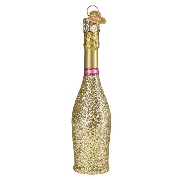 Old World Christmas Prosecco Bottle Ornament