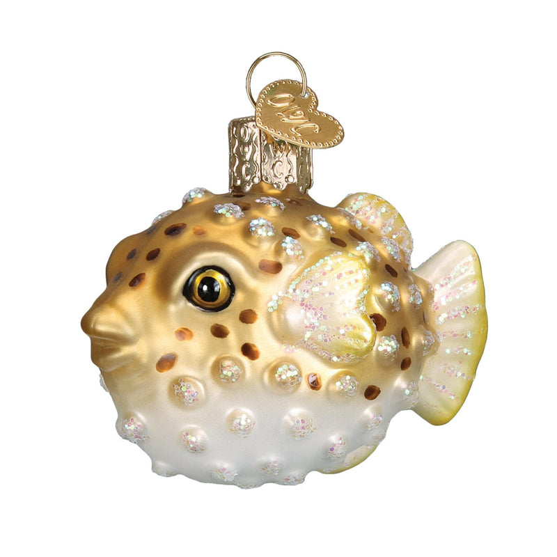 Old World Christmas Pufferfish Ornament