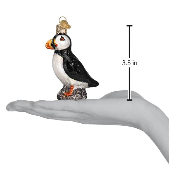 Old World Christmas Puffin Ornament