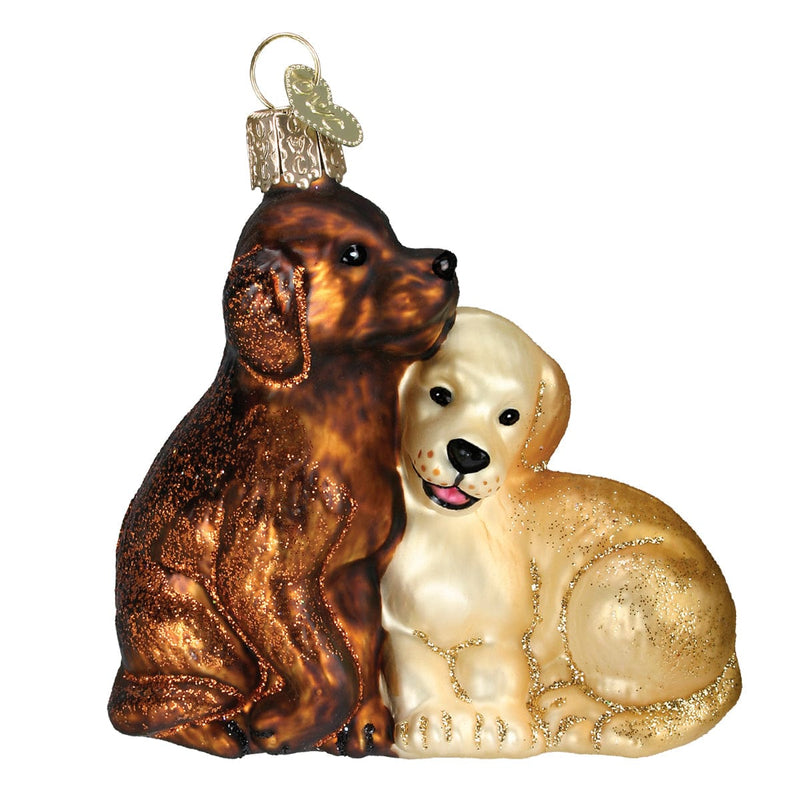 Old World Christmas Puppy Love Ornament