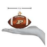 Old World Christmas Purdue Football Ornament