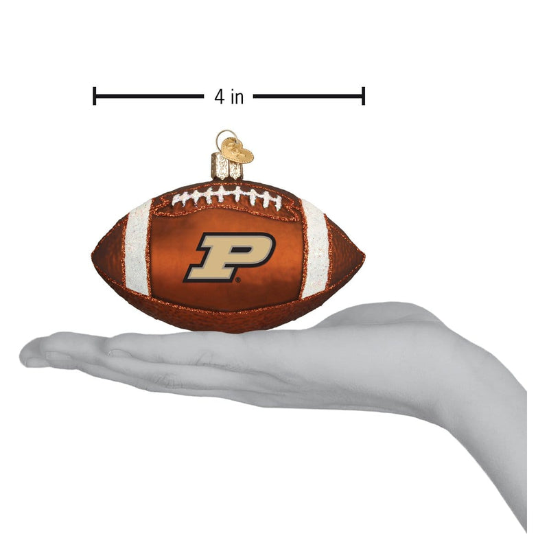 Old World Christmas Purdue Football Ornament