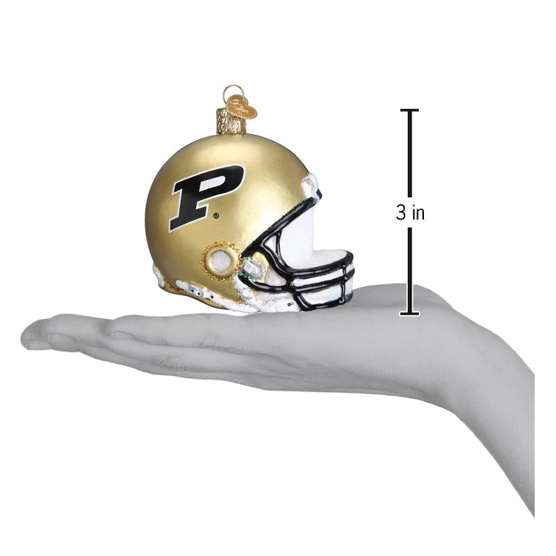 Old World Christmas Purdue Helmet Ornament