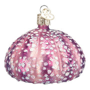 Old World Christmas Purple Sea Urchin Ornament