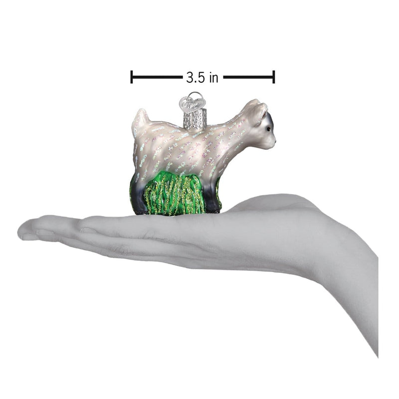 Old World Christmas Pygmy Goat Ornament
