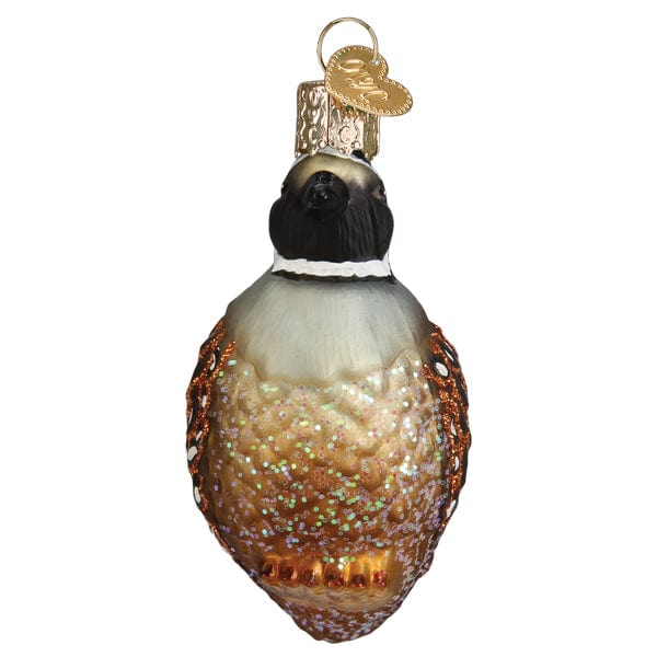 Old World Christmas Quail Ornament