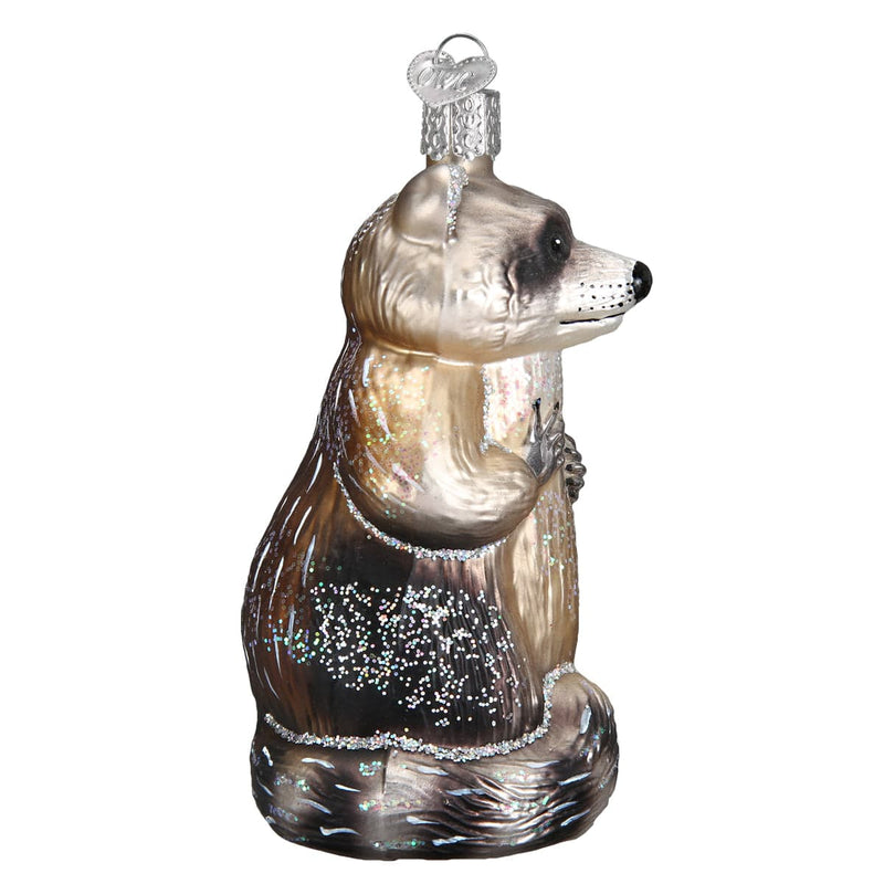 Old World Christmas Raccoon Ornament