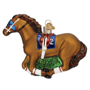 Old World Christmas Racehorse Ornament