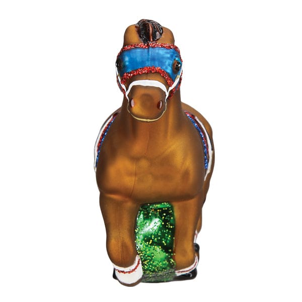 Old World Christmas Racehorse Ornament