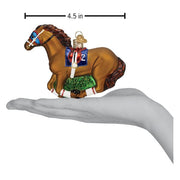 Old World Christmas Racehorse Ornament